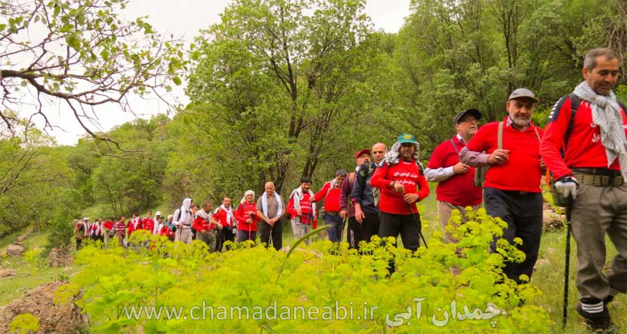 آبشار نای انگیز خرم آباد - هیئت کوهنوردی بسیج دزفول